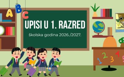 Obavijest roditeljima budućih učenika 1.razreda