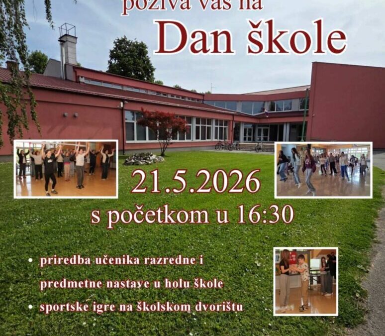 Dan škole – pozivnica